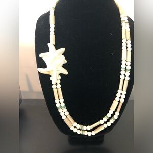 Spectacular starfish necklace
